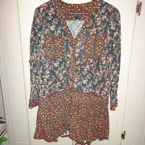Anthropologie Maeve Marlie Button-Front Tunic 4P